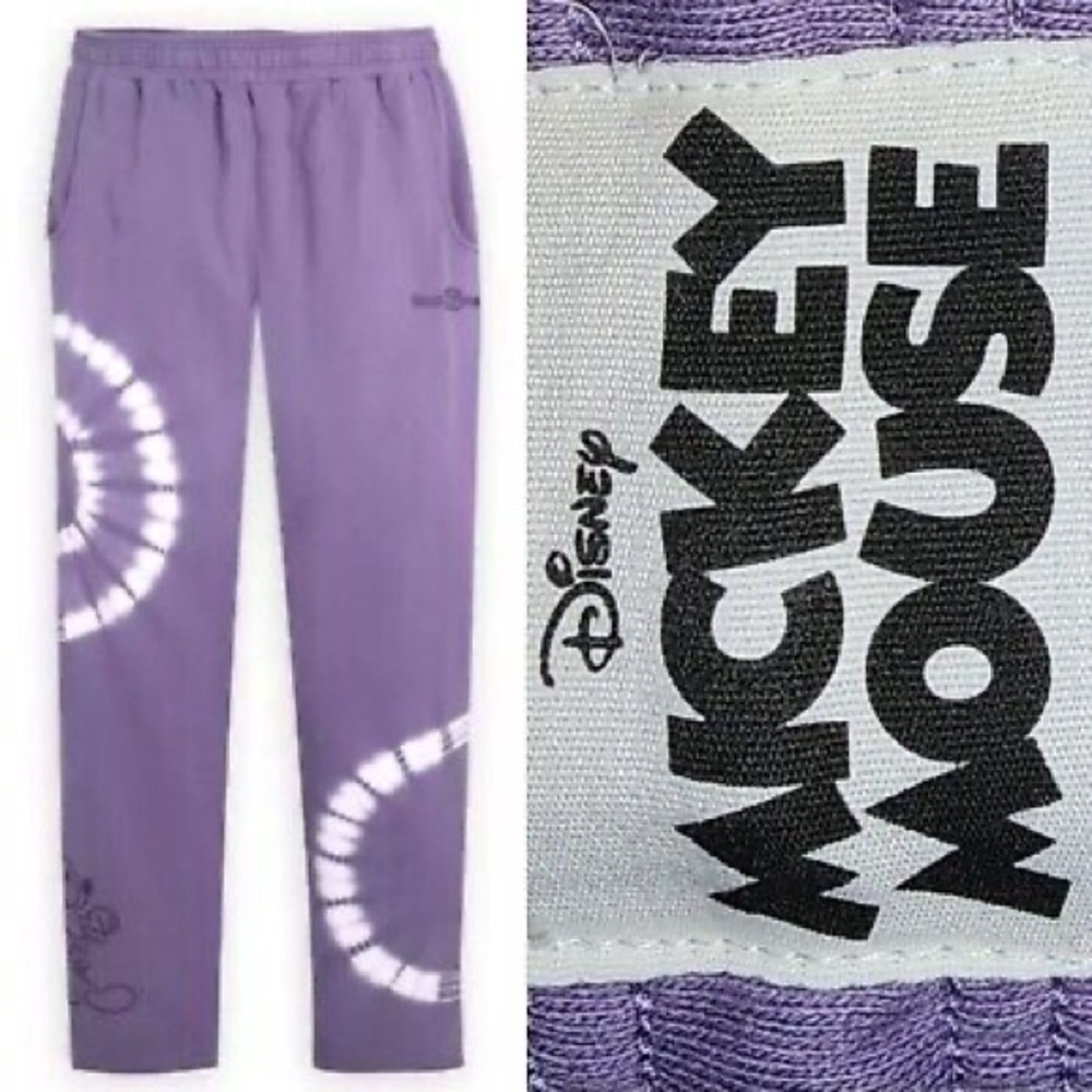 Limited Edition Mickey Mouse Purple Tie Dye Loungewear Set
